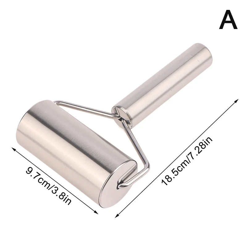 Hign-concerned Single Double Head Stainless Steel Nonstick Rolling Pin
