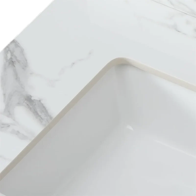 Capacity Sintered Stone Bathroom Vanity Top With Undermount Sink