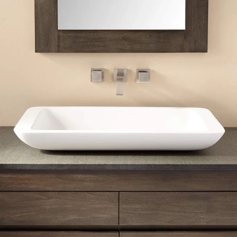 Alanna Resin Vessel Bathroom Sink