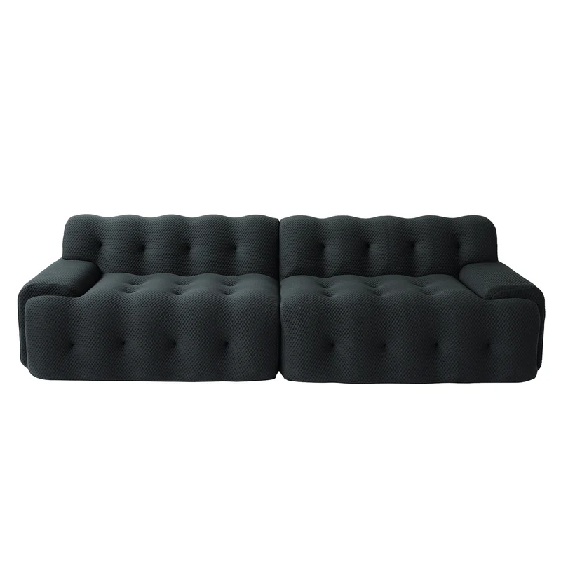 SdorensCN Comfy Cloud UltraPremium Oversized Modular Sectional Sofa Featuring Fabric