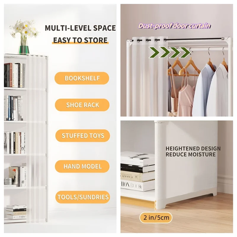 Drawer 6 Layer Dustproof Wardrobe Storage Organizer