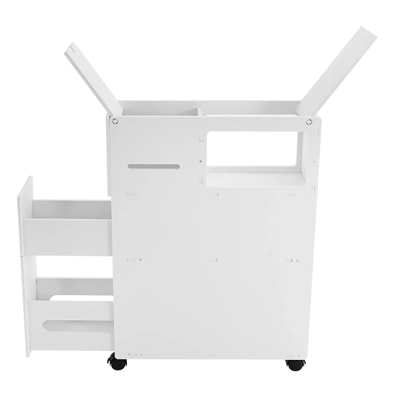 Hign-concerned Premium Bathroom Storage Cabinet Narrow Floorstanding With Drawers