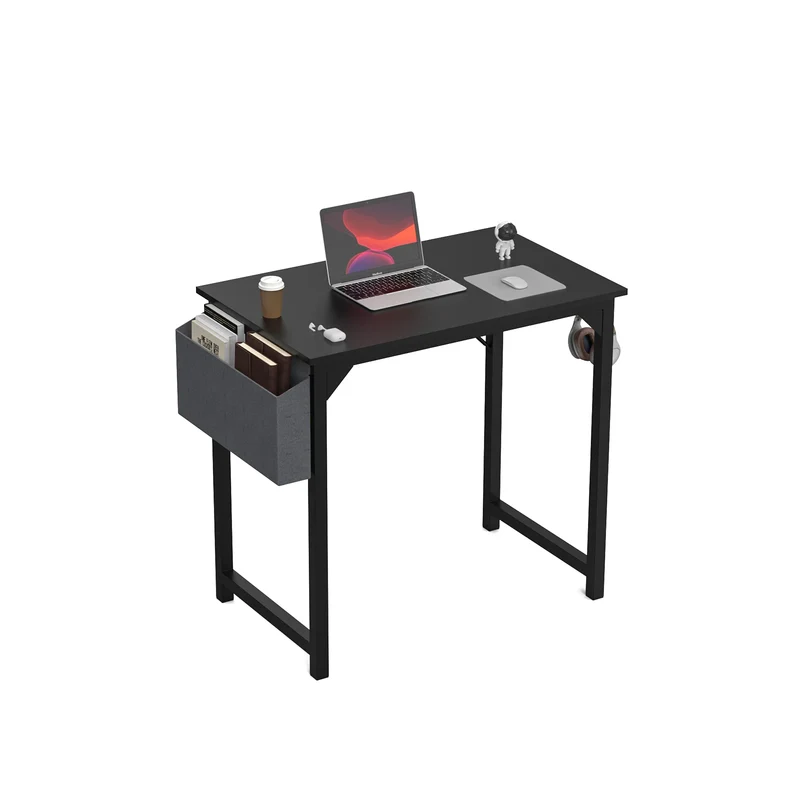 JHK Ergonomic Multifunctional Computer Desk Residential Workstation Headphone Hook Storage