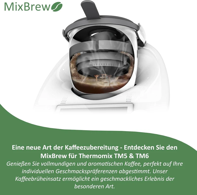 MixBrew® | Kaffeebrüheinsatz für Thermomix TM7, TM6, TM5