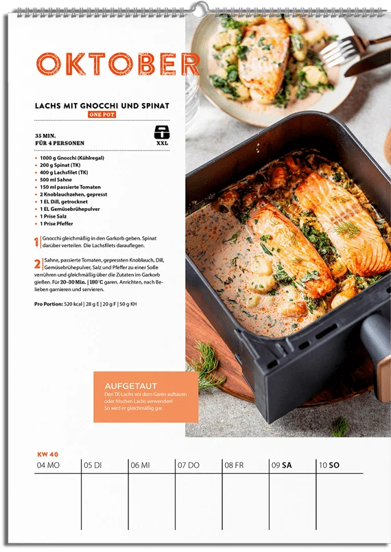 ZauberTopf Airfryer - Wochenkalender 2027