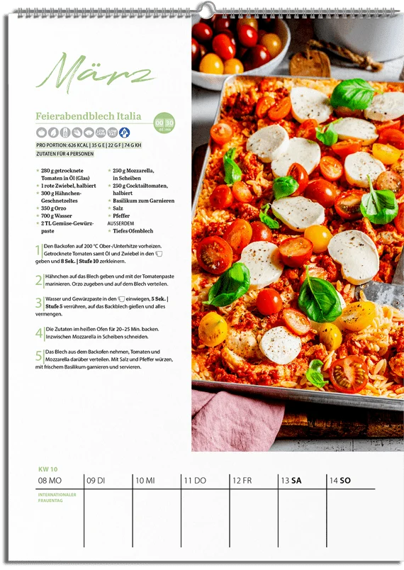 ZauberTopf - Wochenkalender 2027