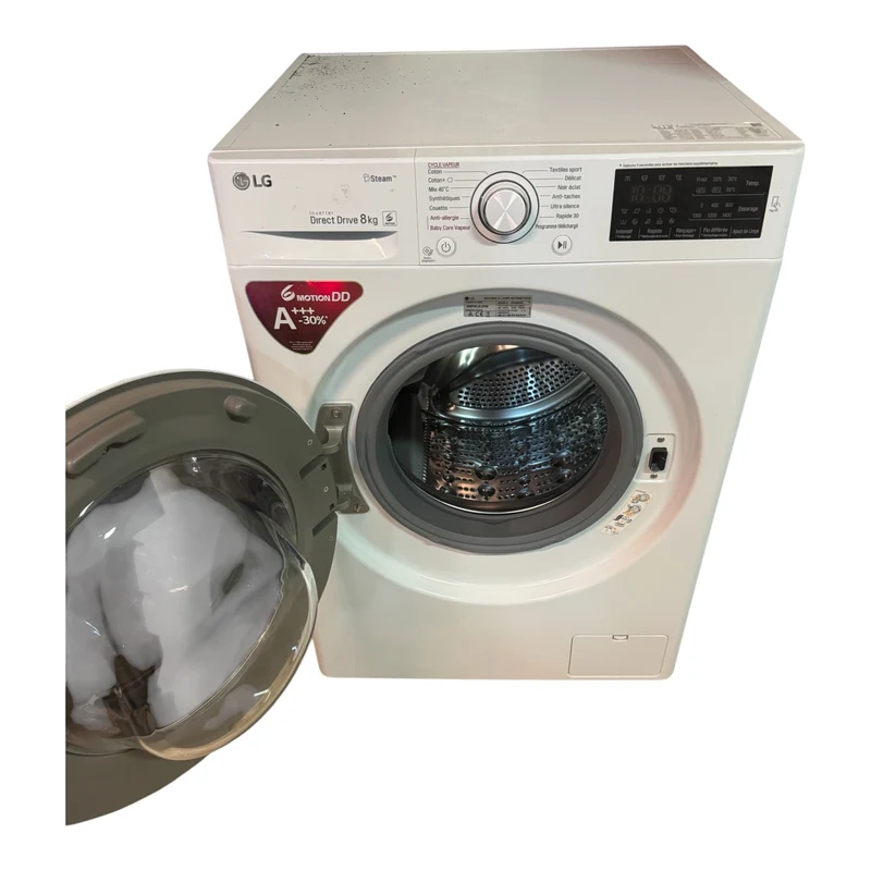 Lave linge LG F84J60WHS reconditionné garantie 1 an