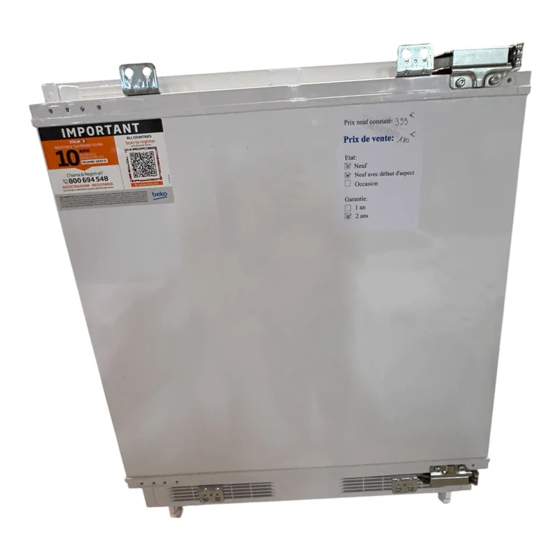 Frigo congélateur top encastrable Beko Neuf garantie 2 ans