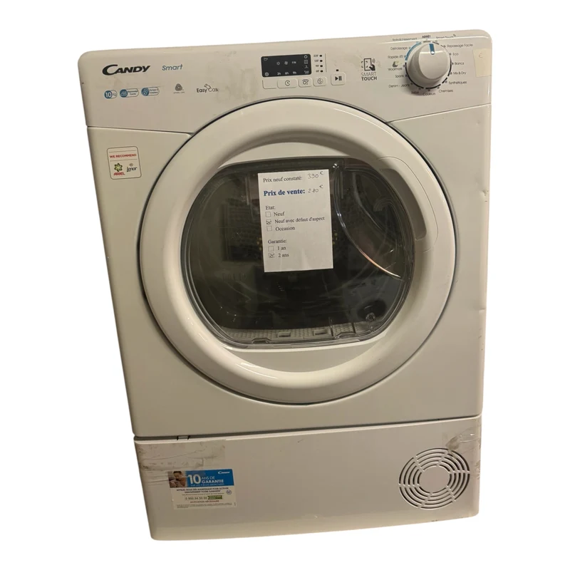 Sèche linge Candy 10kg CSE H10A1LE-47 neuf garantie 2 ans