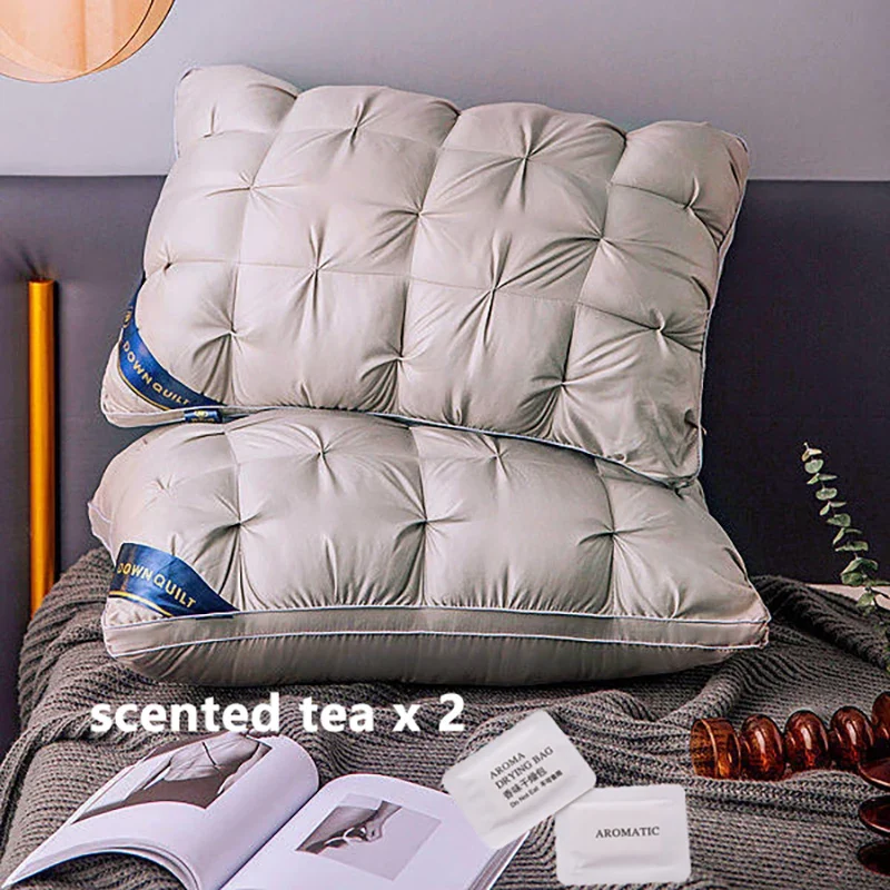 Guangdong 2 Piece Sleep Pillow Set Soft Support Hotel Pillows