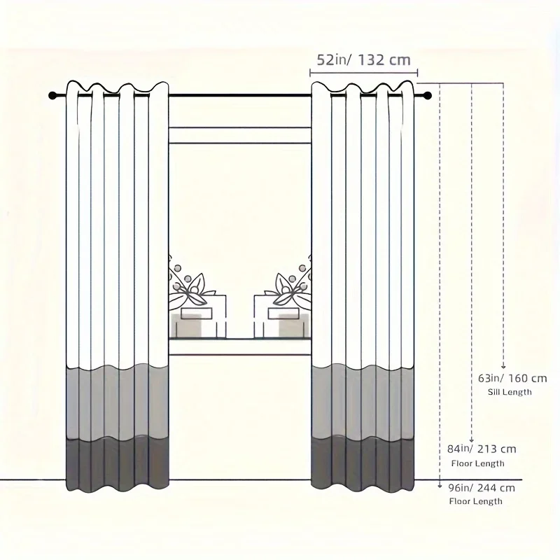 Zhejiang Craft Of Weaving Wave Circle Blackout Curtains Living Room