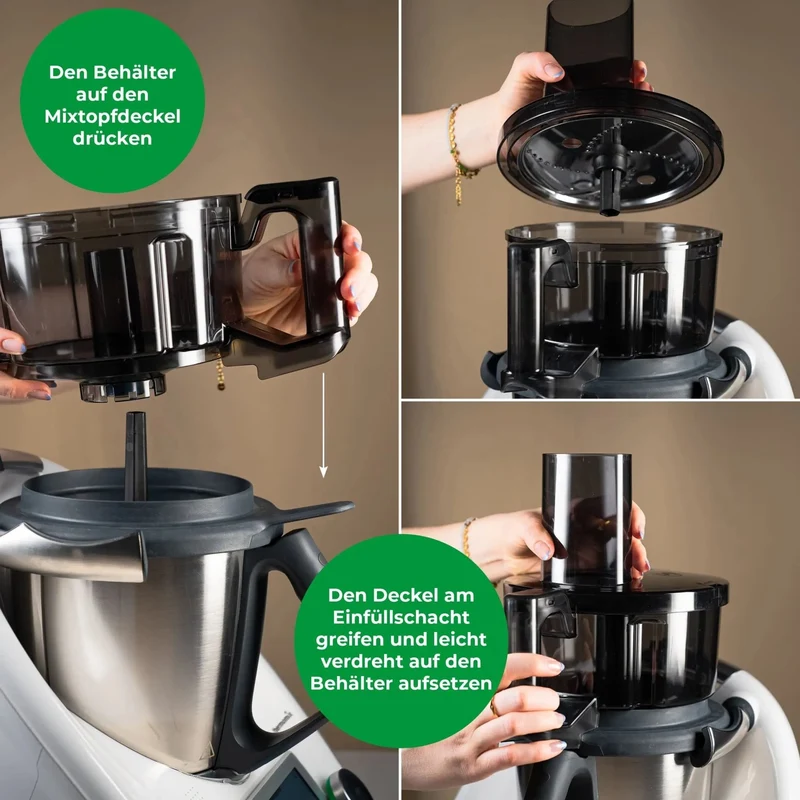 [B-Ware] WunderSlicer® V2 | Gemüseschneider für Thermomix TM6, TM5