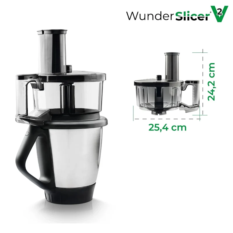 [B-Ware] WunderSlicer® V2 | Gemüseschneider für Thermomix TM6, TM5