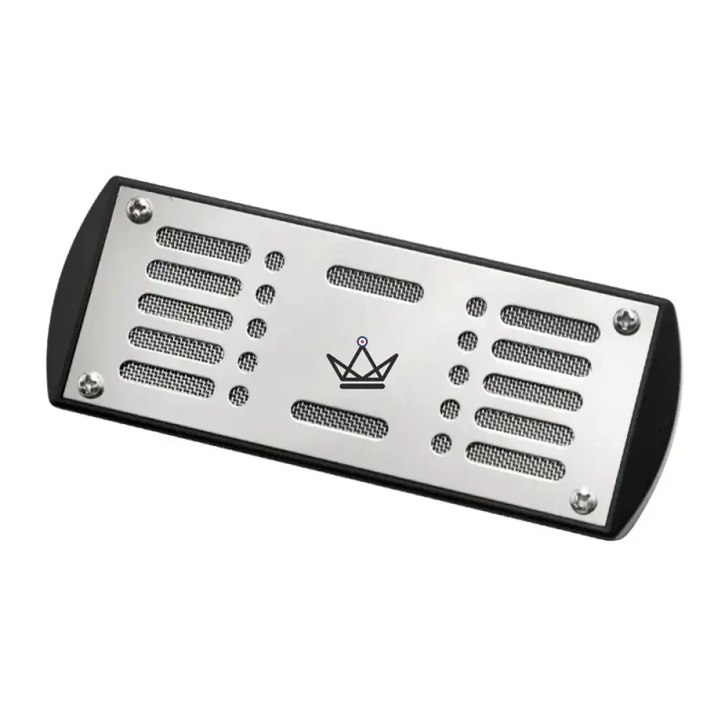Humidificateur Cave à Cigares RECTA PREMIUM — 13 × 5 cm, ABS & Oasis, Or ou Argent