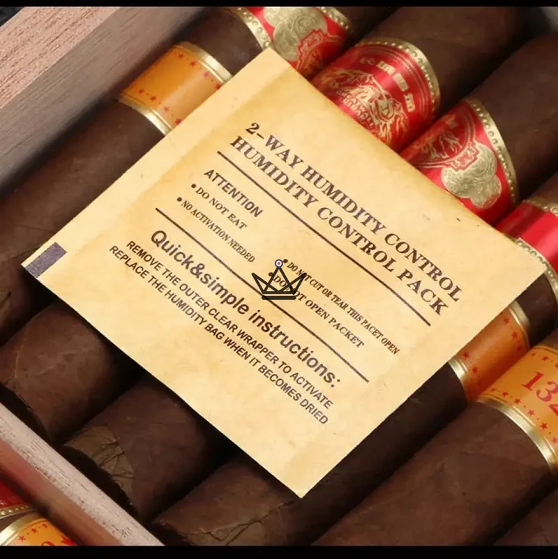 Sachet Humidificateur Cigare 69 % RH — Pack 2 à 3 Mois, Bidirectionnel | Cave Cigare