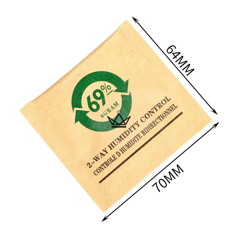 Sachet Humidificateur Cigare 69 % RH — Pack 2 à 3 Mois, Bidirectionnel | Cave Cigare