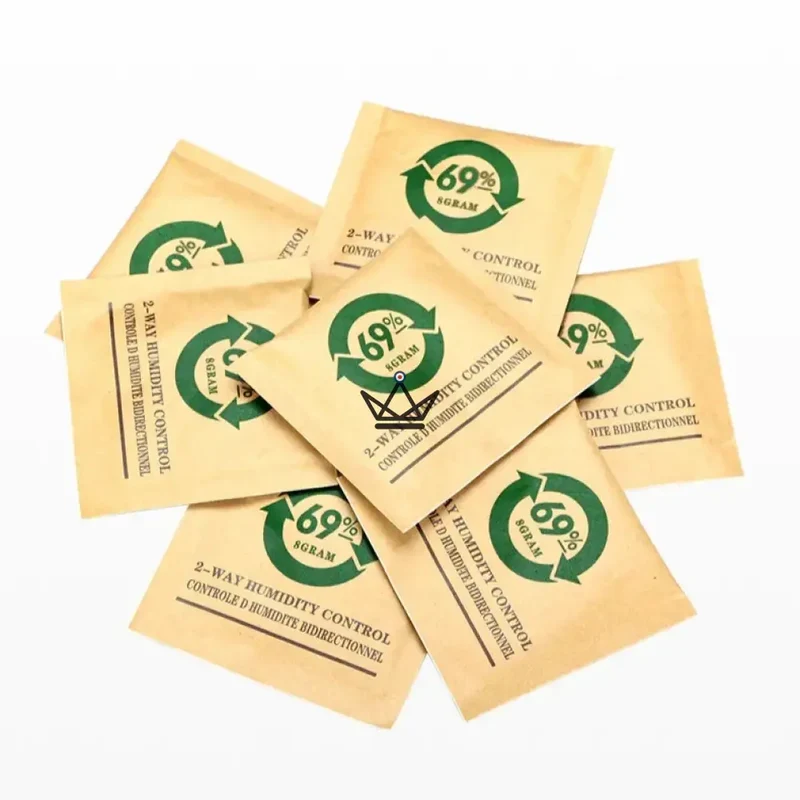 Sachet Humidificateur Cigare 69 % RH — Pack 2 à 3 Mois, Bidirectionnel | Cave Cigare