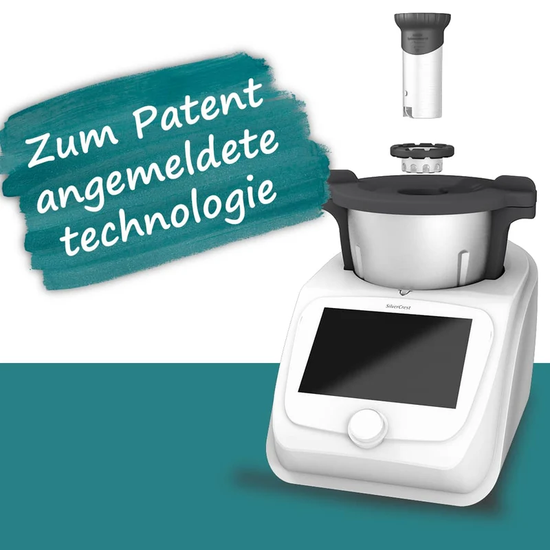mixle® Spätzleaufsatz V2 aus Edelstahl für Monsieur Cuisine Smart, Connect, Trend & Compact