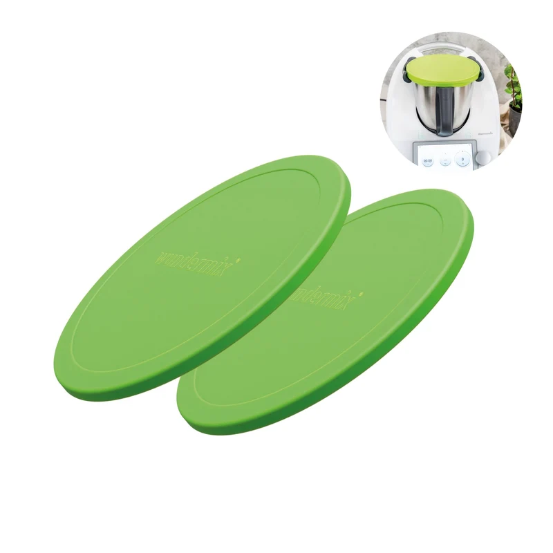 WunderLid® | Silikondeckel für Thermomix-Mixtopf | 2er Set