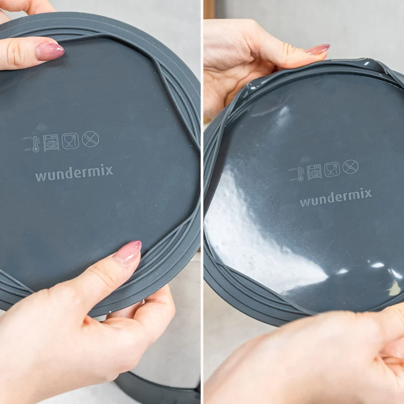 WunderLid® | Silikondeckel für Thermomix-Mixtopf | 2er Set