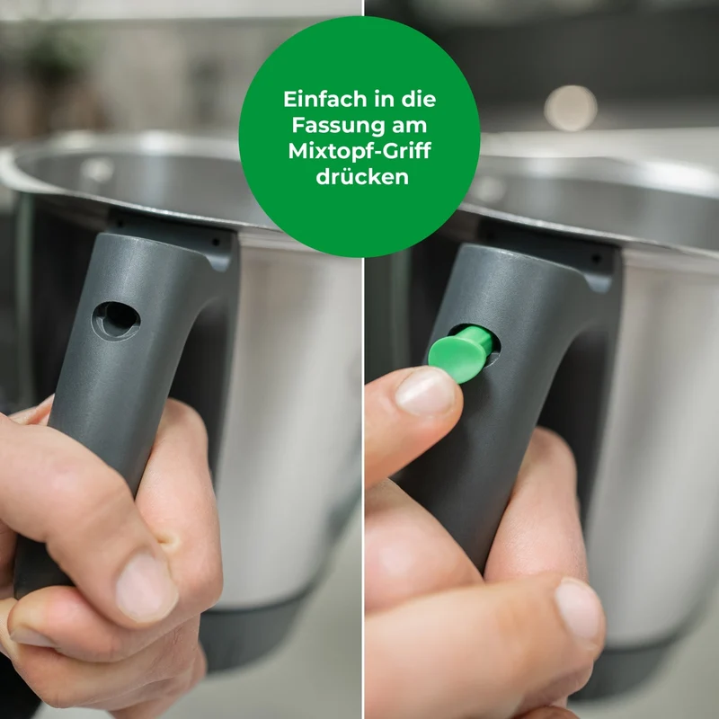 WunderButton® | Verschlussstöpsel für Mixtopf-Griff | TM6, TM5 und TM Friend