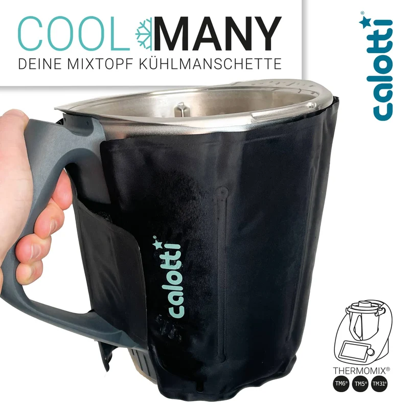 Calotti® Cool Many | Mixtopf-Kühlmanschette für Thermomix TM6, TM5, TM31