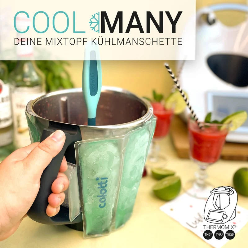 Calotti® Cool Many | Mixtopf-Kühlmanschette für Thermomix TM6, TM5, TM31
