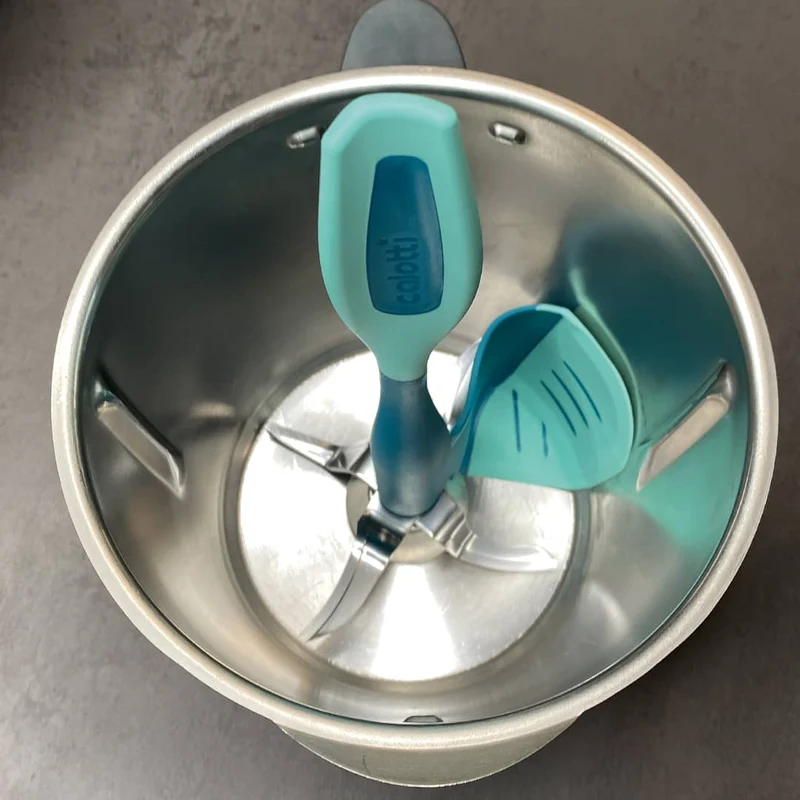 Calotti® Silikon + | Drehkellenspatel für Thermomix TM7, TM6, TM5, TM31