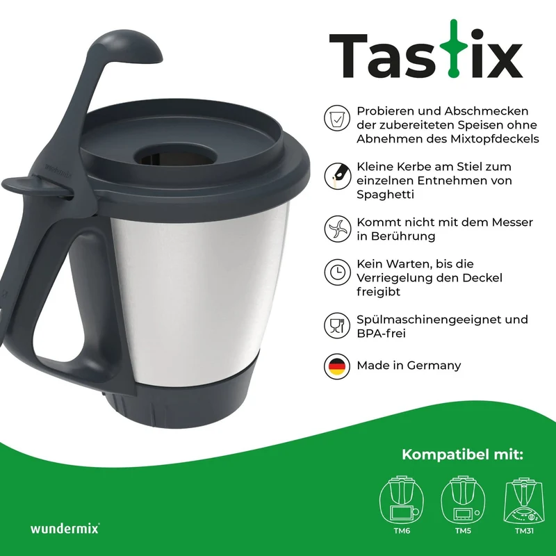 Tastix® | Probierlöffel für Thermomix TM6, TM5, TM31
