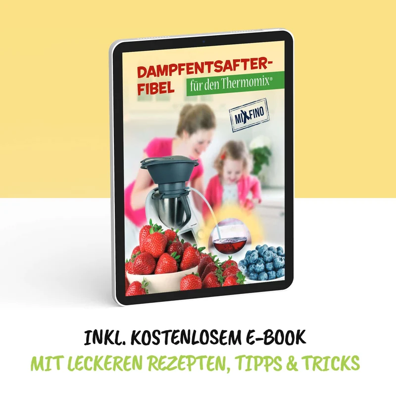 Dampfentsafter-Aufsatz von MixFino® für Monsieur Cuisine Smart, Trend, Connect