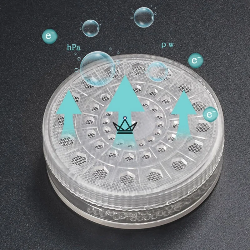 Humidificateur à Cristaux CALINGA ROUND — Gel Polymère, Plaque Aimantée | Cave Cigare