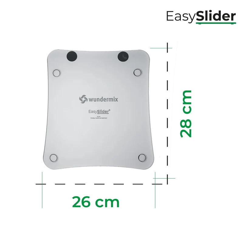 [B-Ware] EasySlider® | Gleitbrett aus Acrylglas für Monsieur Cuisine