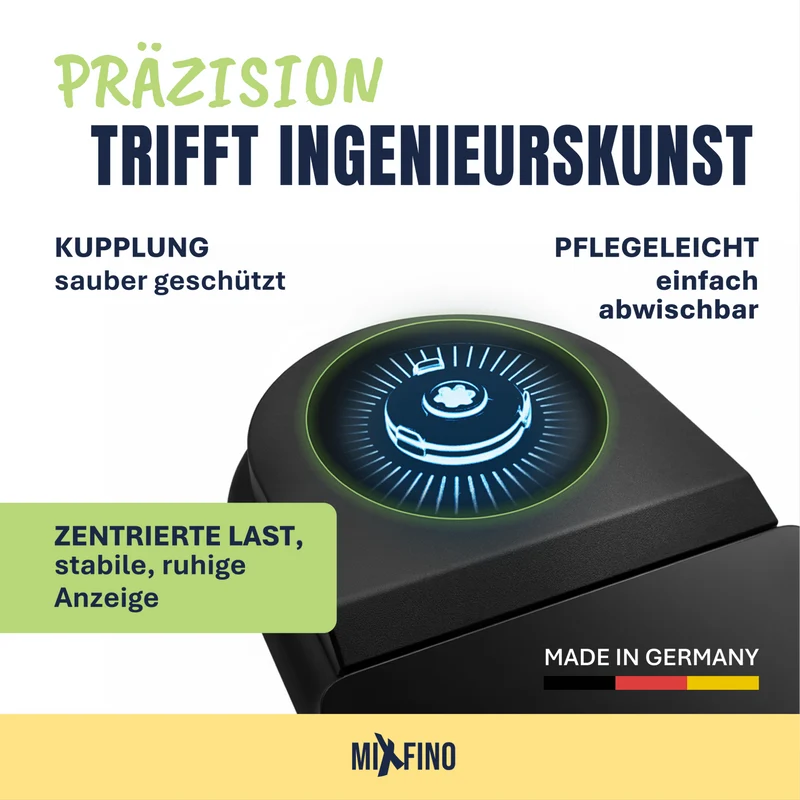 WiegeBase von MixFino® | Wiege-Aufsatz & Schutz für Thermomix TM7