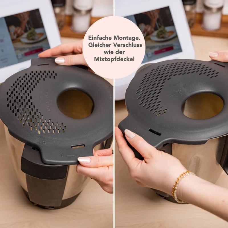 WunderWave® | Ausgusssieb für Monsieur Cuisine Connect, Trend und Smart