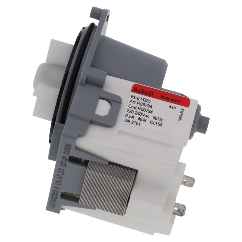 Pompa acqua M325 240V 40W lavatrice AEG L6 LFR Electrolux EA2 EW2 EW6 EWF RWF
