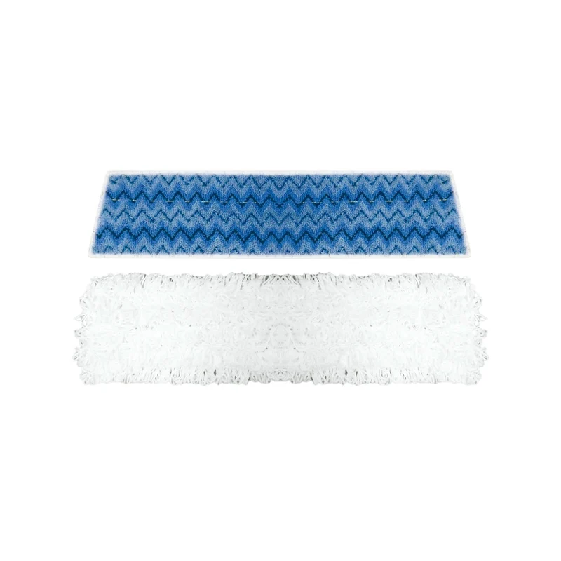 Polti kit 2 panni microfibra lavabili per accessorio Vaporetto scopa Steam Mop