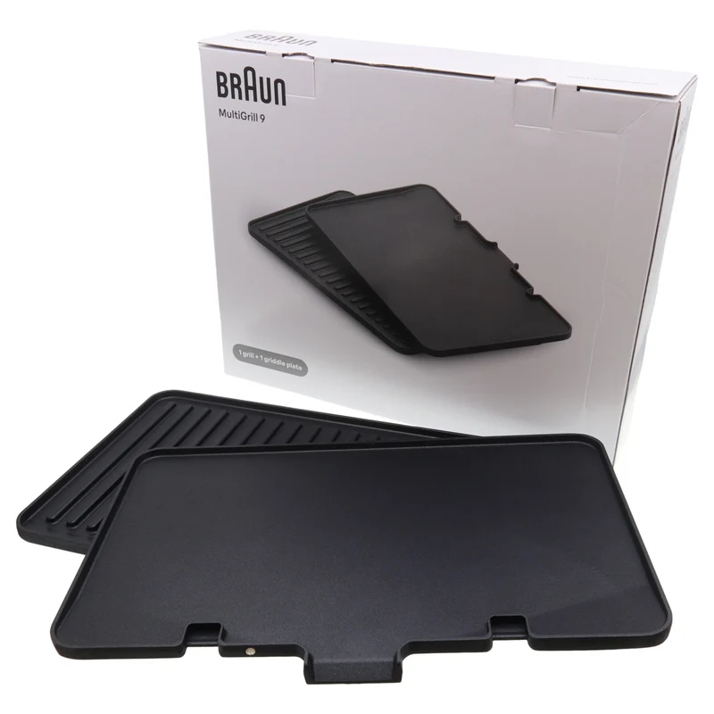 Braun piastre piatti griglia liscio bistecchiera MultiGrill CG9 CG9047 CG9043