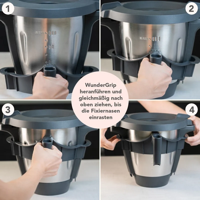 WunderGrip® | Einhand-Griff für den Monsieur Cuisine Connect/Trend Mixtopf