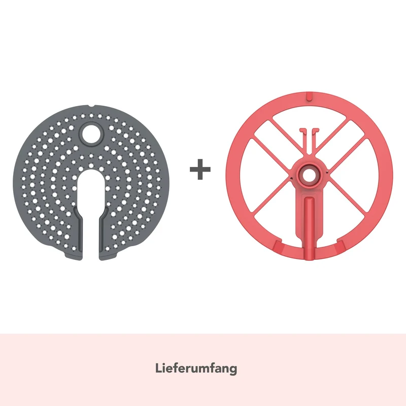 WunderPeeler® (mit Träger) | Kartoffelschäler-Aufsatz für Monsieur Cuisine