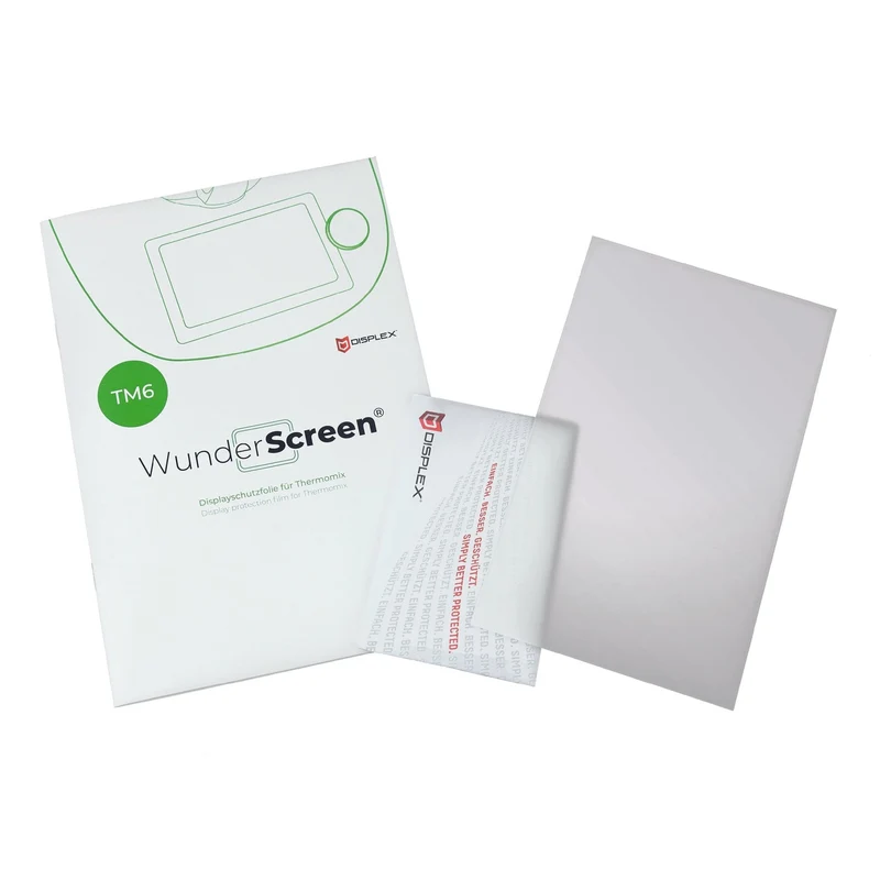 WunderScreen® | Hybrid-Glas Displayschutz für Thermomix TM6
