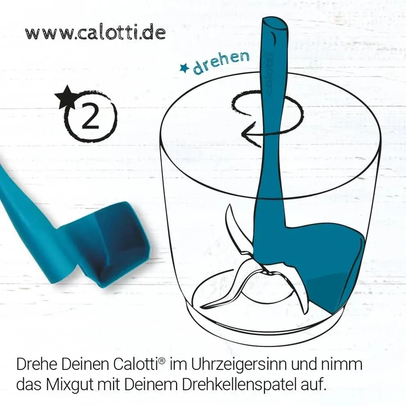 Calotti® | Drehkellenspatel für Thermomix TM7, TM6, TM5, TM31