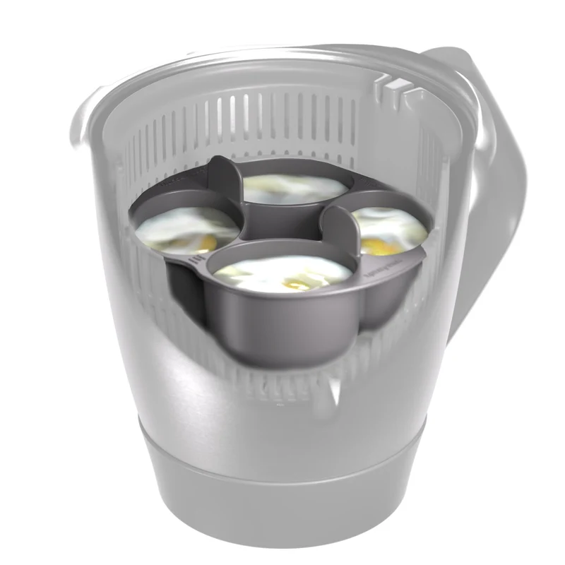 WunderPoach® for four | Pochiereinsatz für Thermomix, Monsieur Cuisine, Cookit