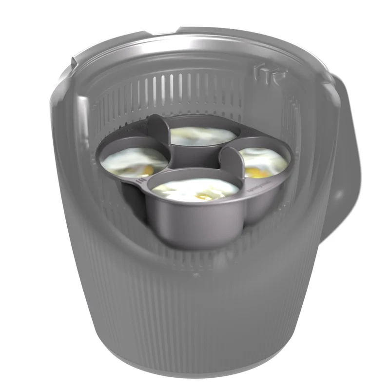 WunderPoach® for four | Pochiereinsatz für Thermomix, Monsieur Cuisine, Cookit