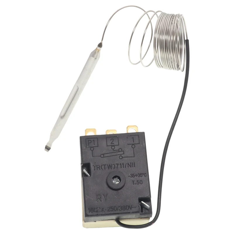 Termostato regolabile con sonda F2000 da -35°C a +35°C universale per frigoriferi e congelatori
