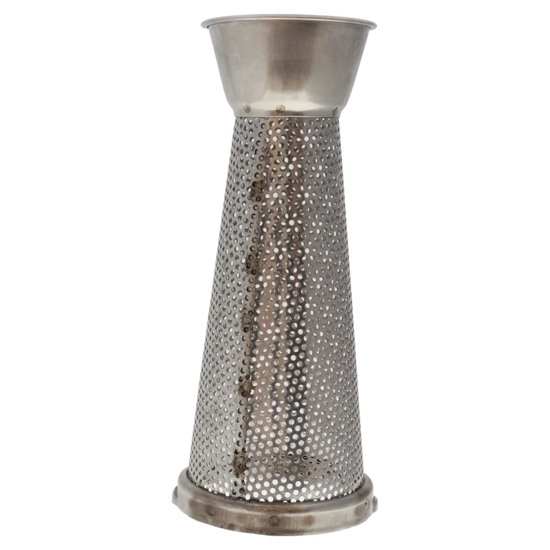 Reber cono filtro inox n. 5 fori grandi 2,5mm passapomodoro spremipomodoro