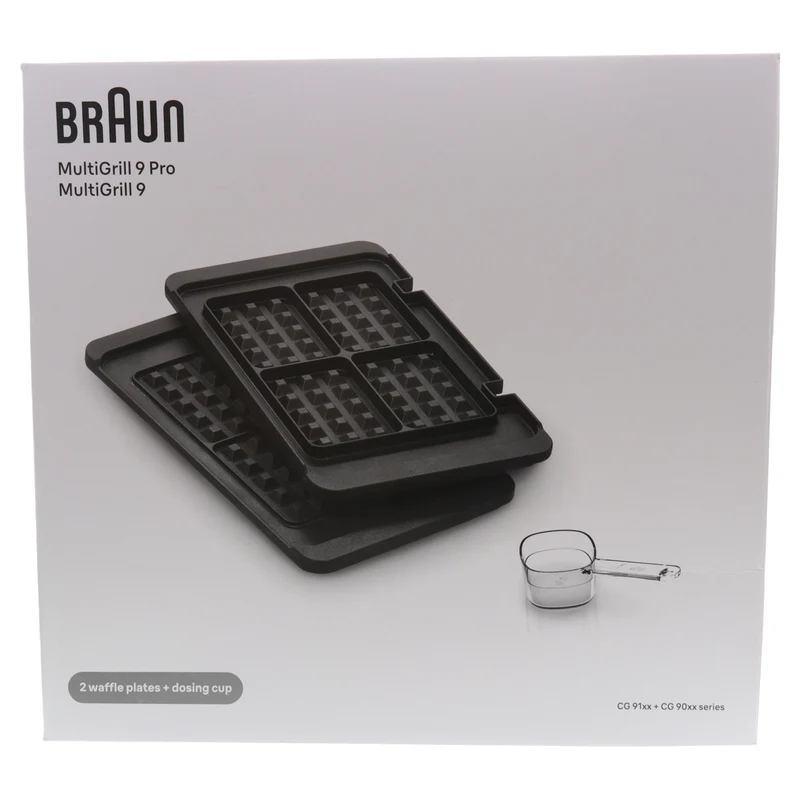 Braun piatti waffle 230V 900W bistecchiera MultiGrill Compact CG9 Pro CG9040 CG9140 CG9167