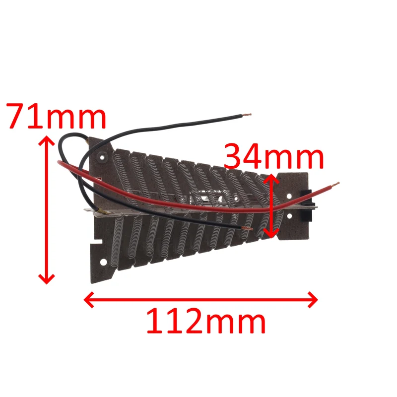 Elchim resistenza GR27A05 750W+750W 110mm phon asciugacapelli HP 2001 Milano