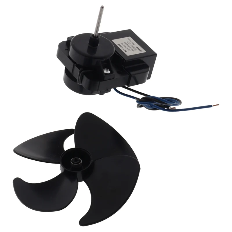 Motore ventilatore F61-10 6W 220V con ventola 100mm universale per frigorifero