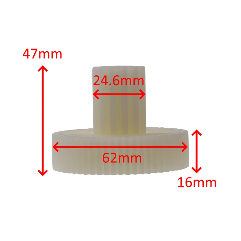 Tre Spade kit ingranaggi passapomodoro tritacarne Big 80 12EL TC12 F16000 F19200 F01200
