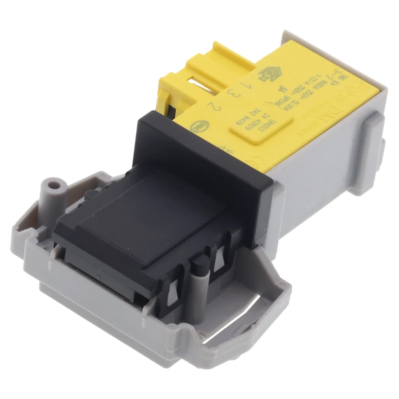 Serratura blocca porta oblò DM053 053558 per lavatrice Candy Hoover Iberna COS DYN EVO GOW